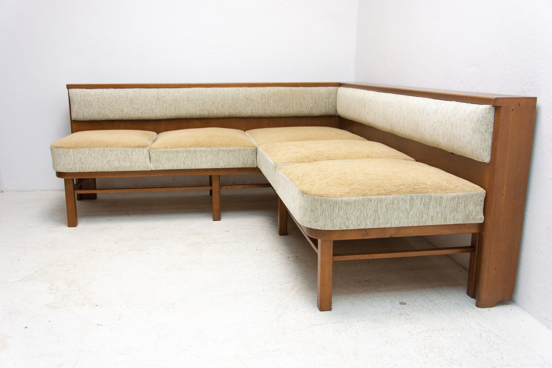 Functionalist dining room corner sofa, Czechoslovakia, 1930´s