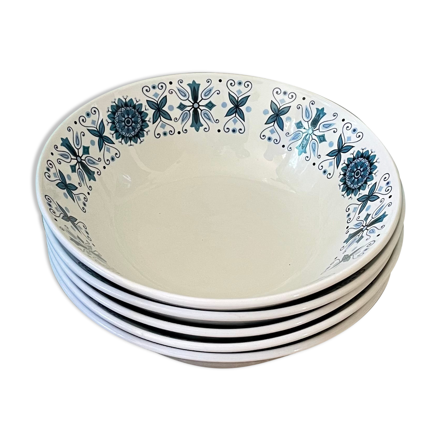 5 vintage Villeroy & Boch bowls