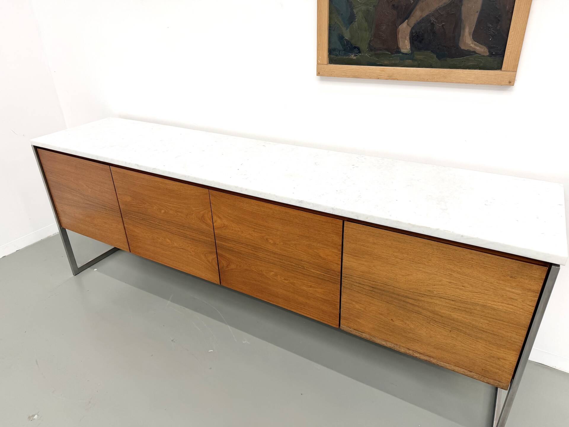 Modernist enfilade by Arno, in Rio rosewood.