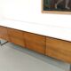 Modernist enfilade by Arno, in Rio rosewood.