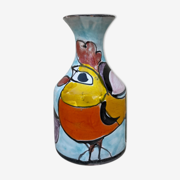 Vase en céramique italienne La Musa 1970