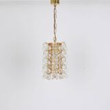 Small golden brass pendant by Christoph Palme, Germany, 1970s.