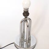 Art Deco chrome tube lamp base