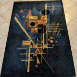 Carpet postmodern 80s kandinsky pattern