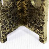 Brutalist candle holder 60s