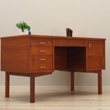 Teak desk, Danish design, 1970s, production: Denmark