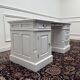Classic English White Chesterfield Desk