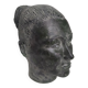 Sculpture face woman in plaster