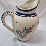 Pichet à eau faïence Henriot Quimper 1960