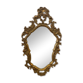 Vintage gold baroque mirror / wall mirror