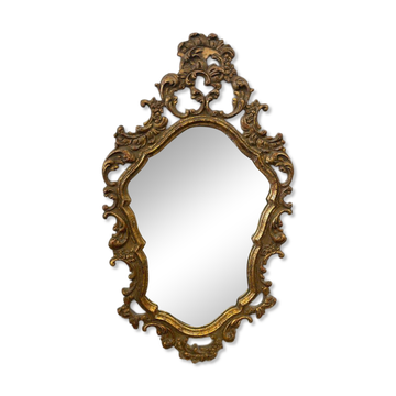 Miroir baroque doré vintage / miroir mural