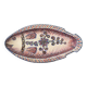 Grand plat, céramique bretonne