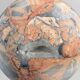 Stunning red Maligano jasper spheres on bases — Decorative mineral duo