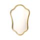 Vintage Classic Gold Leaf Gilded Mirror Belgium Cavos Baroque