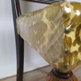 Chaise rembourrée de style Empire des années 1950