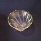 Val Saint Lambert Crystal 'Torsade' Vase in Gradient Apple Green