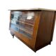 Vintage wooden shop counter/display case