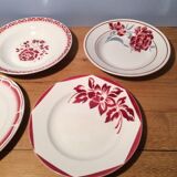Assortment of six plates