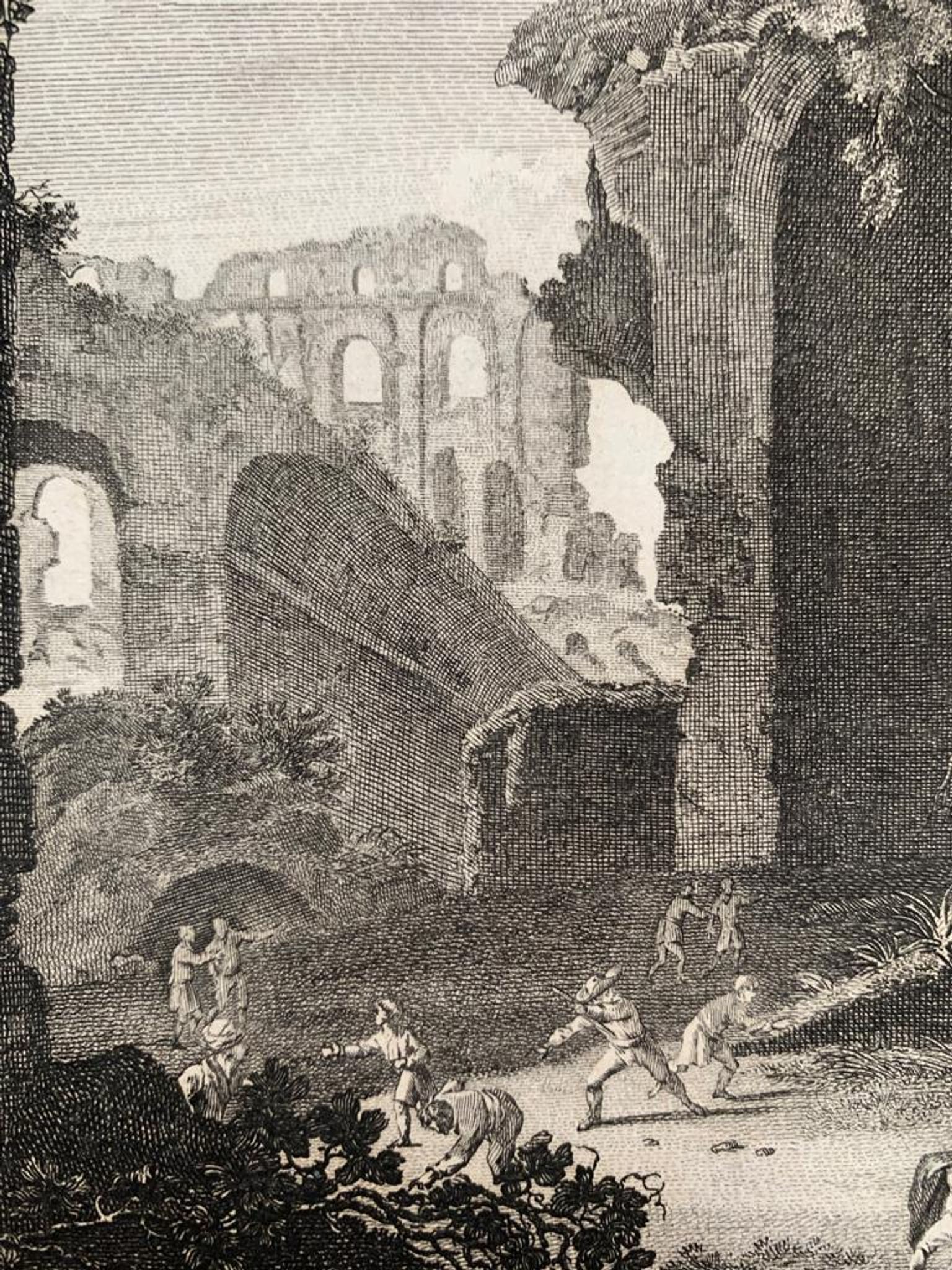 Pieter Van Laer, Les Enfants, gravure, XVIIIème siècle