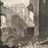 Pieter Van Laer, The Children, engraving, eighteenth century