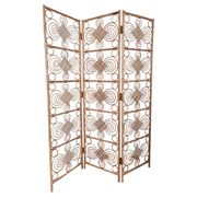 Room divider / screen in rattan, modern Scandinavian style, Swedish, mid-1900s.