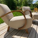 Paire de fauteuils vintage