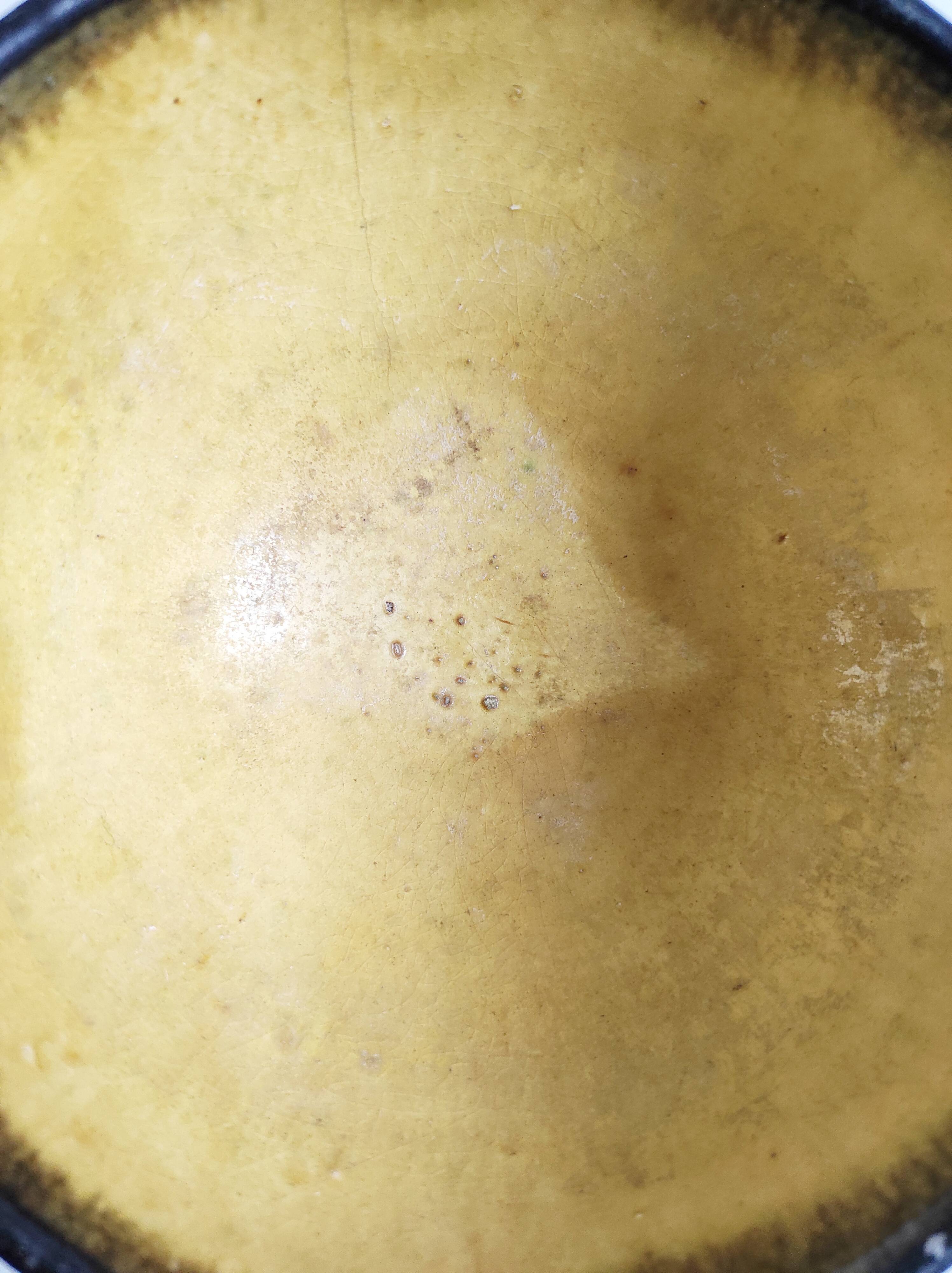 Bol en céramique jaune Biot