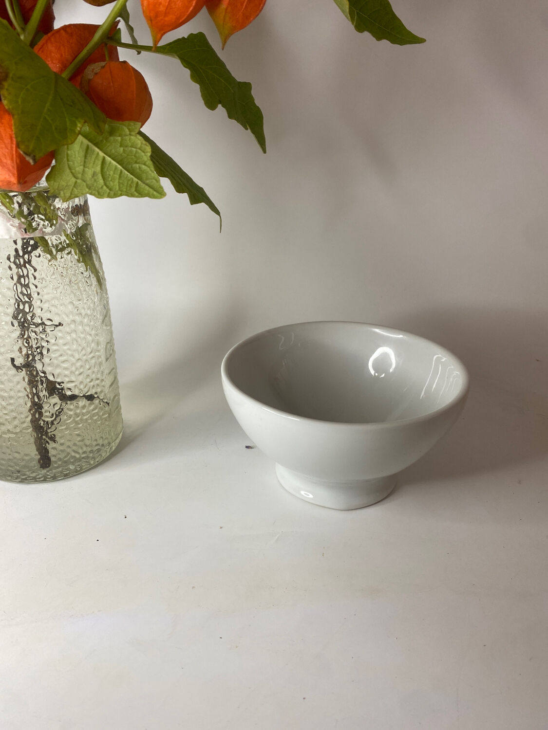 Very heavy porcelain bowl