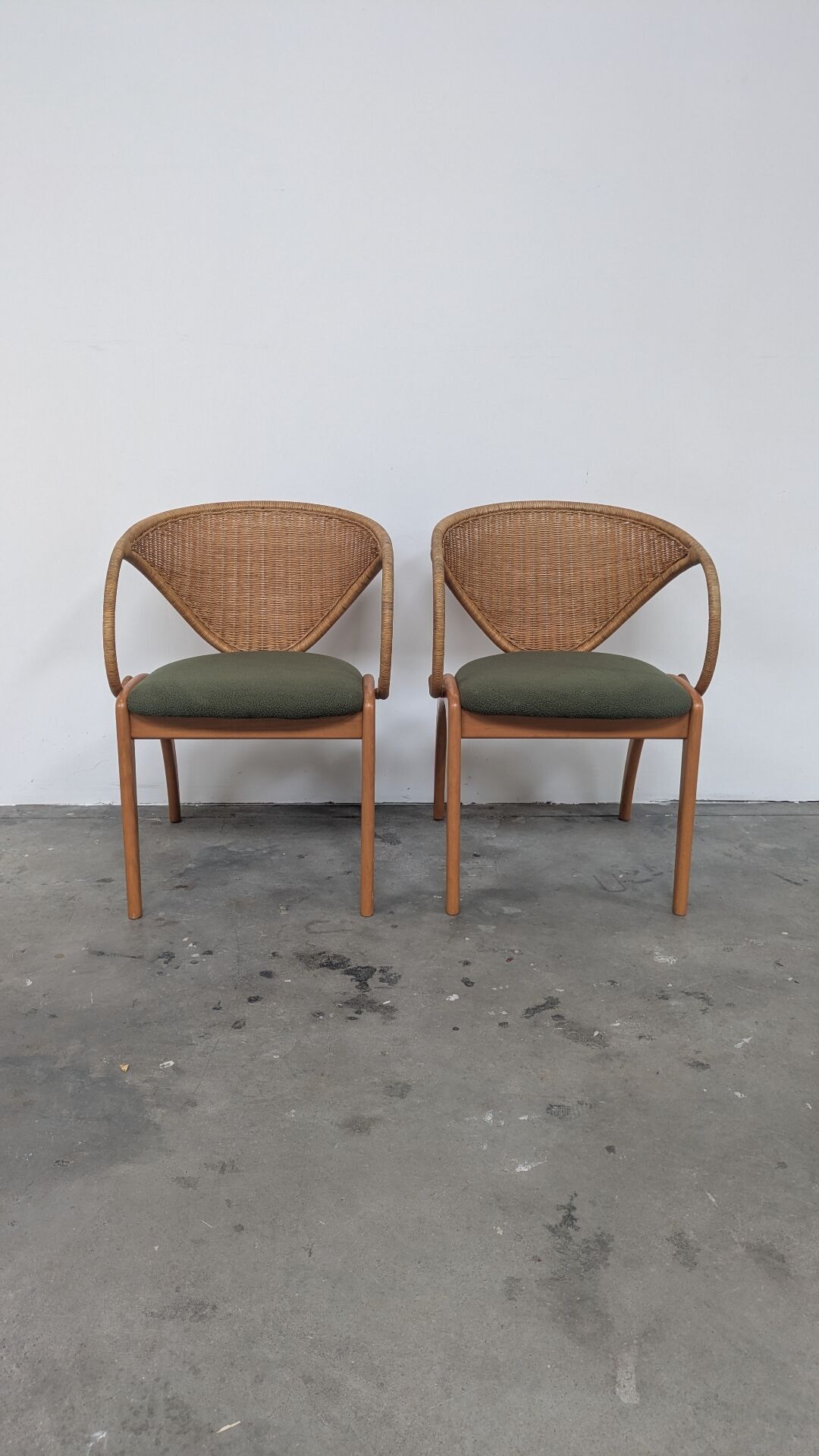 Lubke table and chairs vintage scandinavian design