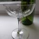 Lot de 9 coupes à champagne en cristal années 30-40