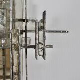 Very Large Brutalist Sconce by Albano Poli for Poliarte, 1970s