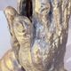 Vintage Gold-Tone Bookend Praying Hands Decorative Bronze Sculptural Book Holder