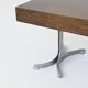 Trau Arredamenti Metallici S.P.A. large desk in rosewood Italy 1960