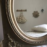 Antique gold mirror