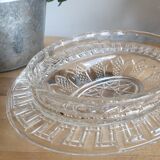 Ramequin / butter maker in chiseled glass