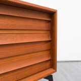 Vintage teak row, 160cm, restored