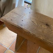 Authentique  banc de ferme en sapin