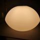 Large translucent white glass globe - Ufo shape - Space Age - 1950s/1960s