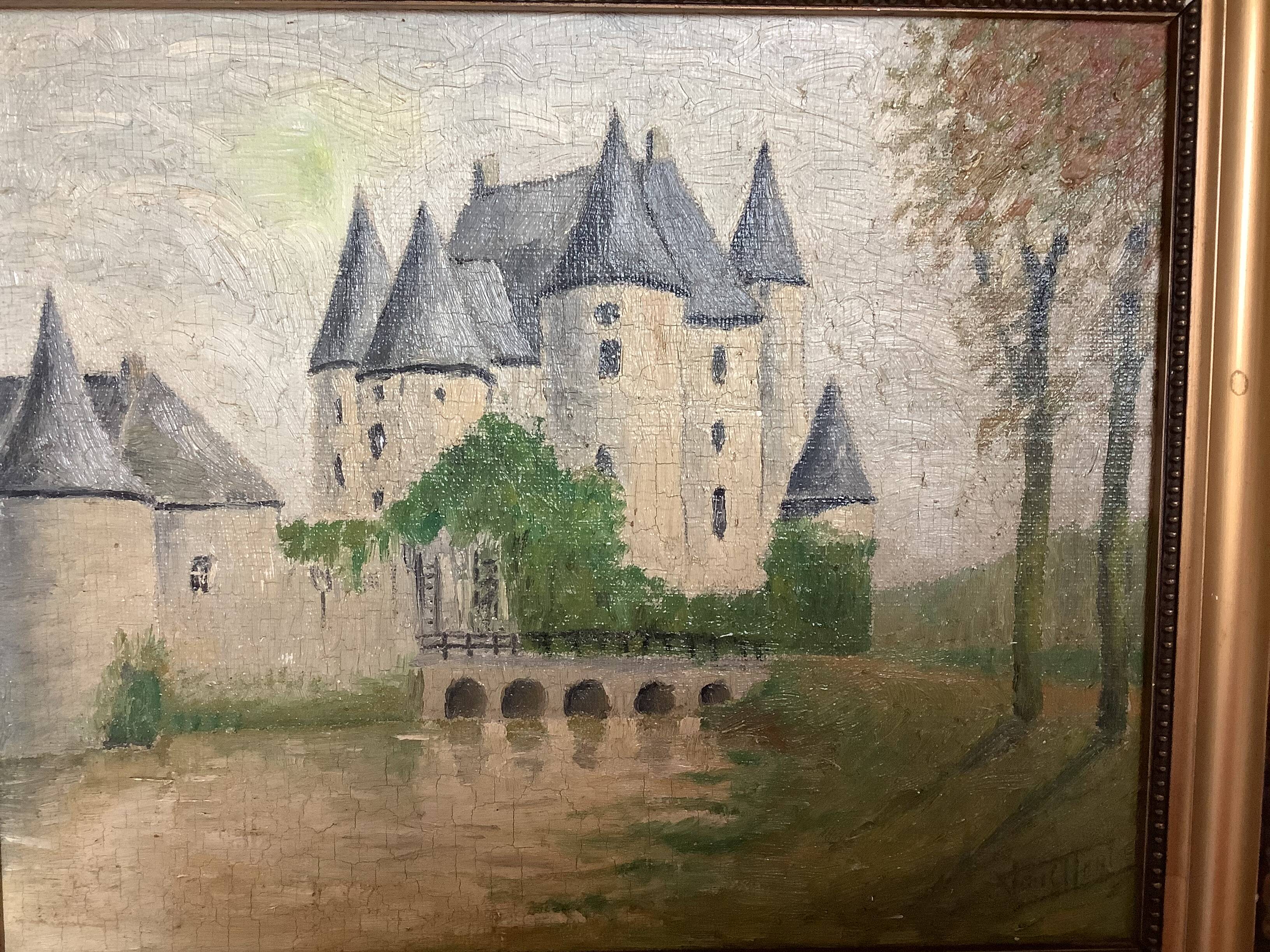 Tableau château de Ham Paul Herpels