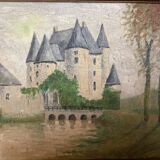 Painting of the castle of Ham Paul Herpels