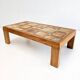 Ceramic tile coffee table 1960s