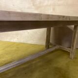 Table de ferme bois brut