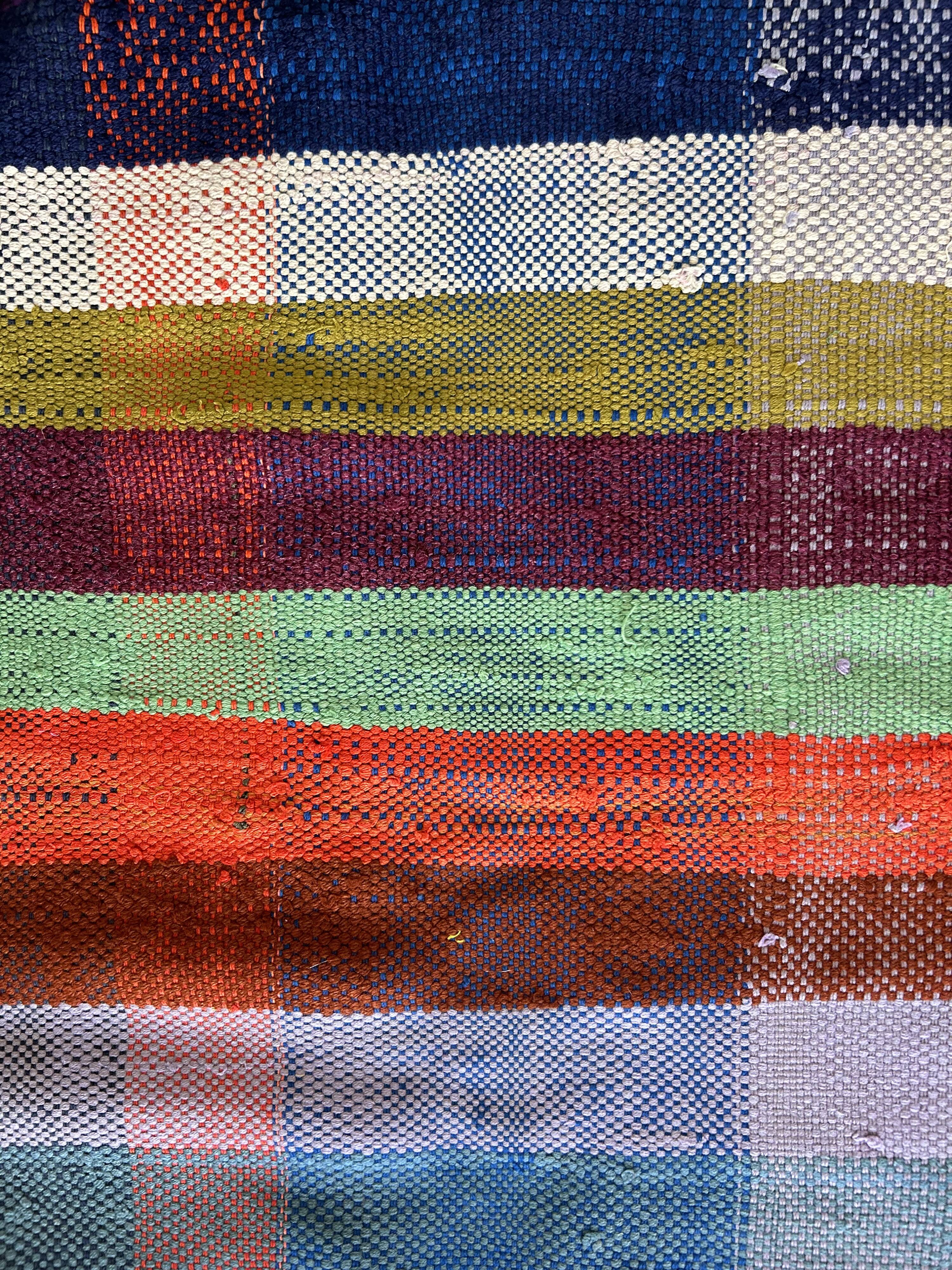 Vintage moroccan blanket haïk