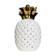White ceramic pineapple lamp