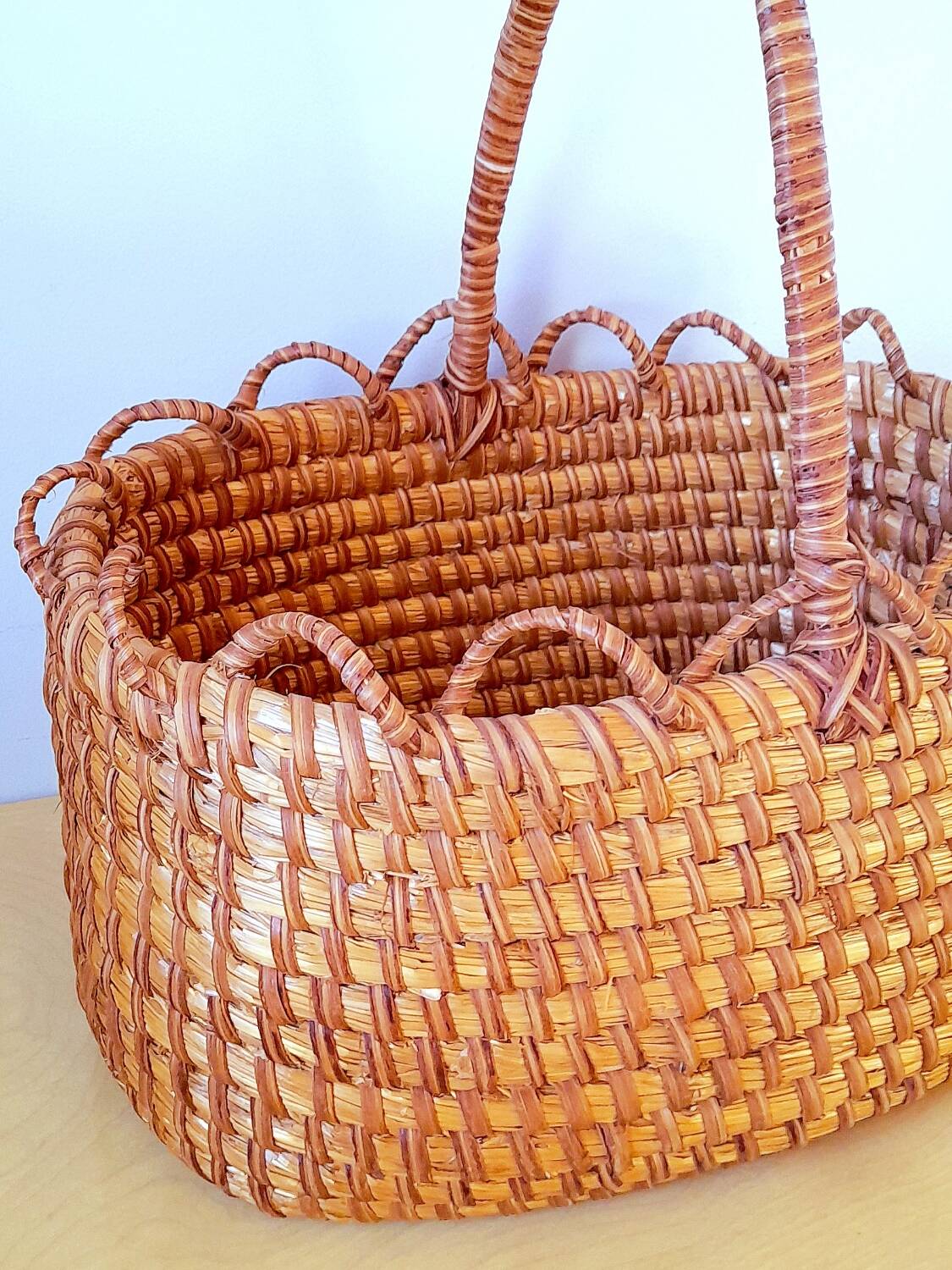 Panier ancien 1950.