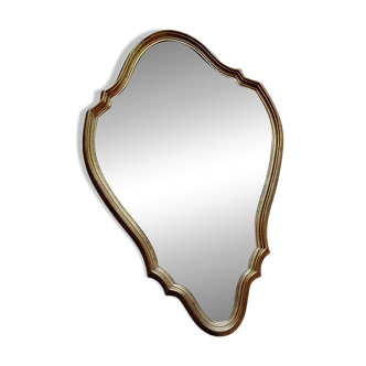 Old gilded mirror