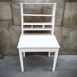 Patinated desk in fir