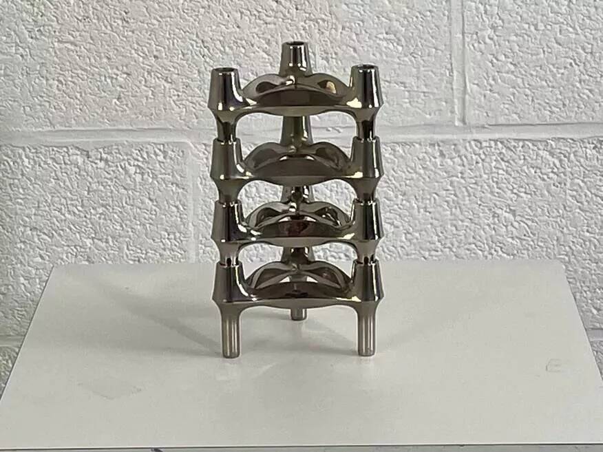 Set of 4 Nagel candle holders