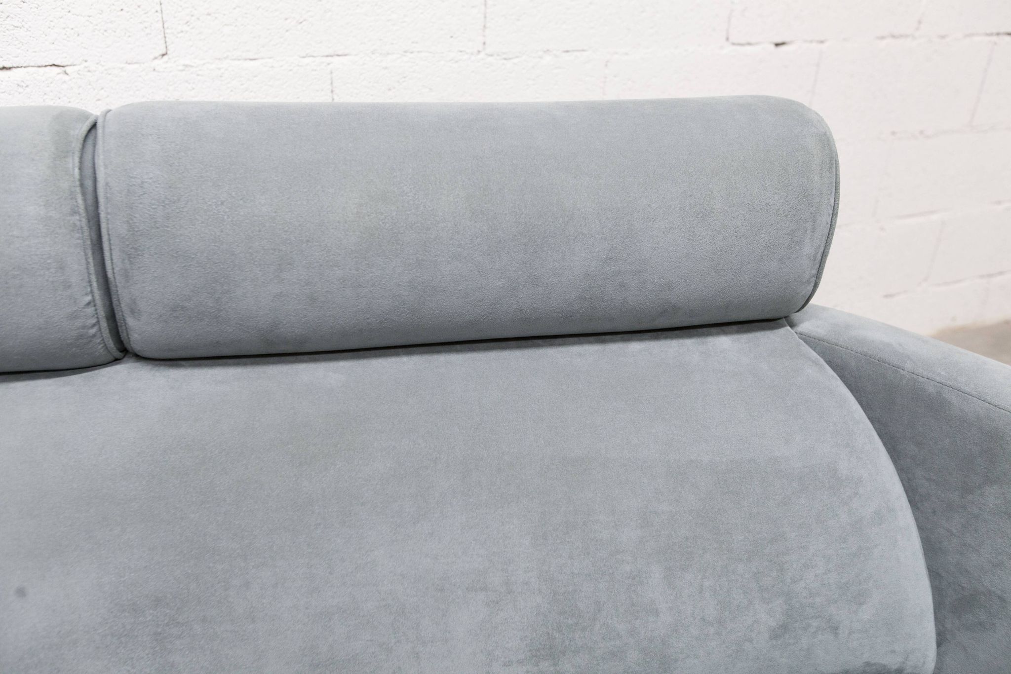 Negresco Sofa Design Bernard Massot for Neology France Moiré Velvet