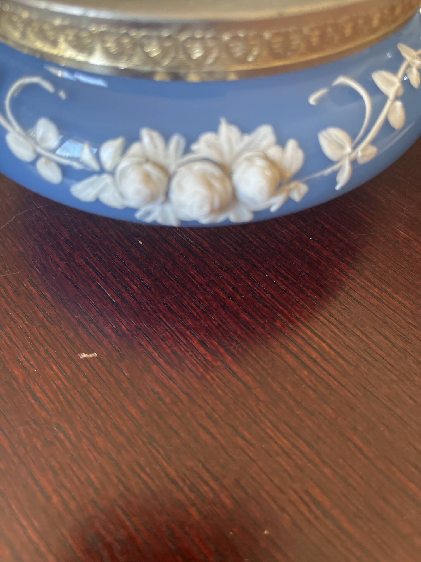 Opaline ashtray